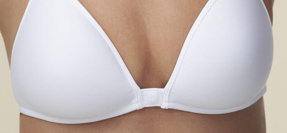 Nahaufnahme eines weichen Vorderverschlusses im Butterfly-Design